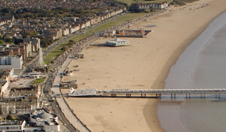 Weston Beach Drone